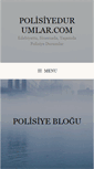 Mobile Screenshot of polisiyedurumlar.com